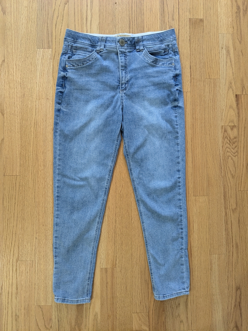 Democracy Light Blue Skinny Jeans for Women Size 12